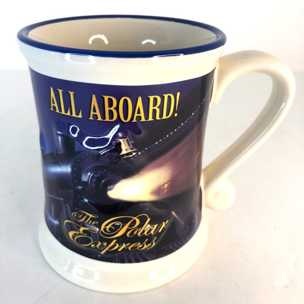 Warner Bros. The Polar Express 3D "All Aboard" Collectible Ceramic Mug